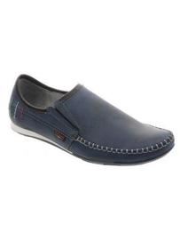 Lemar Marineblaue Slipper für Herren 911 1