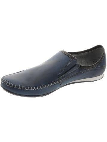 Lemar Marineblaue Slipper für Herren 911 2