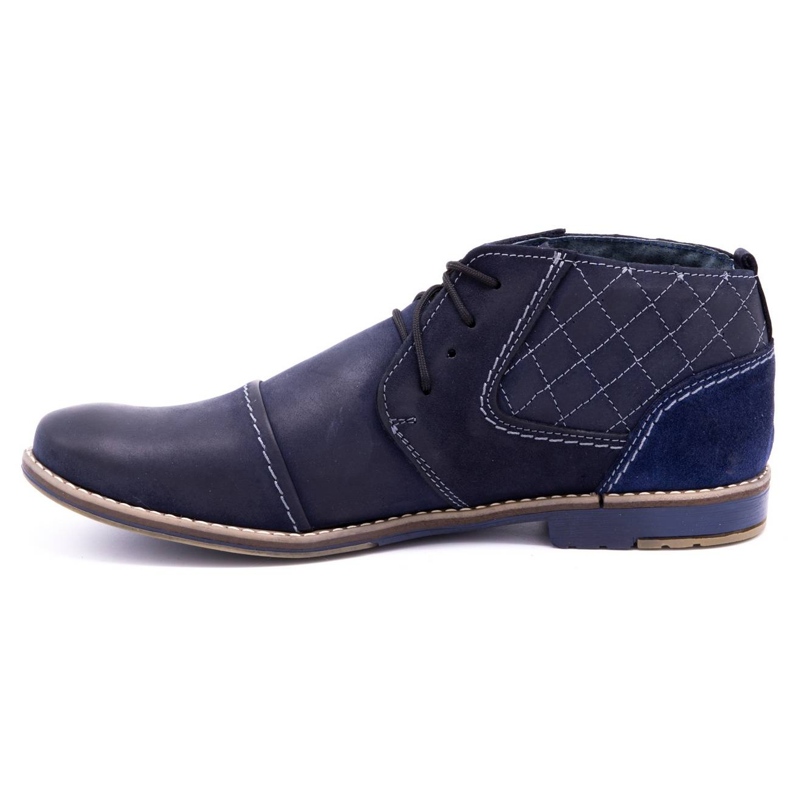 Olivier Herren Steppschuhe 254 marineblau navy blau 1