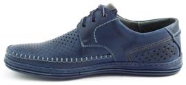 Polbut Openwork Herrenschuhe J44L Pł Marineblau 2