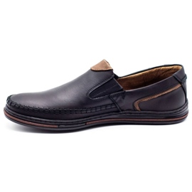 Polbut Herrenschuhe Loafer 09 schwarz 1