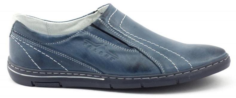 Polbut Herren Slipper K5 Marineblau 1