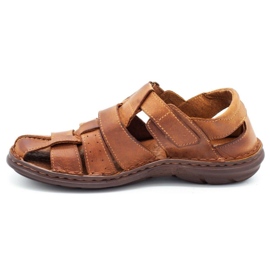 Polbut Sandalen 211 Kamel orange 2
