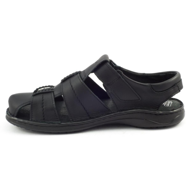 Polbut Schwarze SA07 Sandalen 2