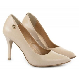 Saway Damen High Heels 2333 Cappuccino beige 1