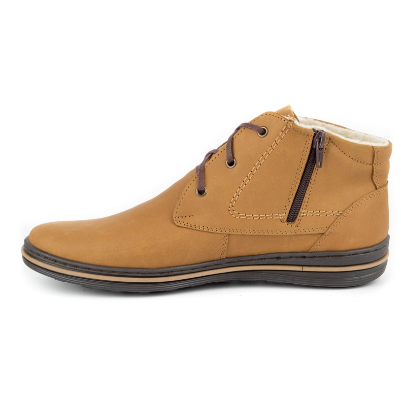 Polbut 339 rote Schuhe für Herren orange 2