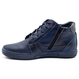 Polbut Herren Winterschuhe J47S marineblau 1