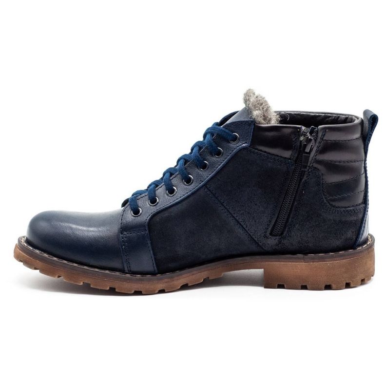 Mario Pala Herren Winterschuhe 865MP marineblau 1