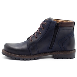 Polbut Herren Schneestiefel J34S marineblau navy blau 1