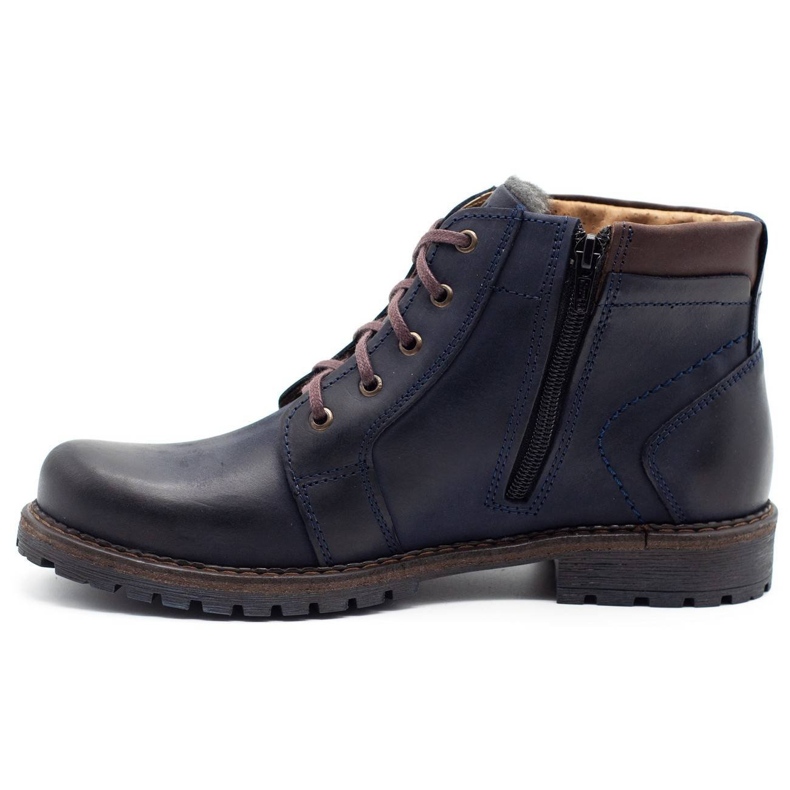 Polbut Herren Schneestiefel J34S marineblau navy blau 1