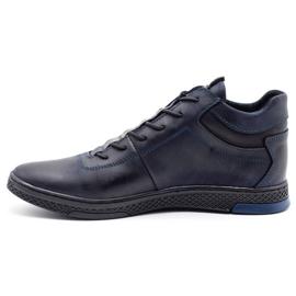 Polbut Herren Winterschuhe K26F Marineblau navy blau 2