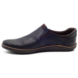 Polbut Herrenschuhe 401E marineblau 1