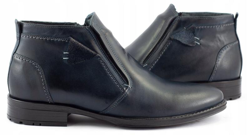 KENT Herren Winterschuhe 200 Marineblau 1