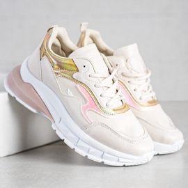 Sweet Shoes Stylische beige Sneakers 2