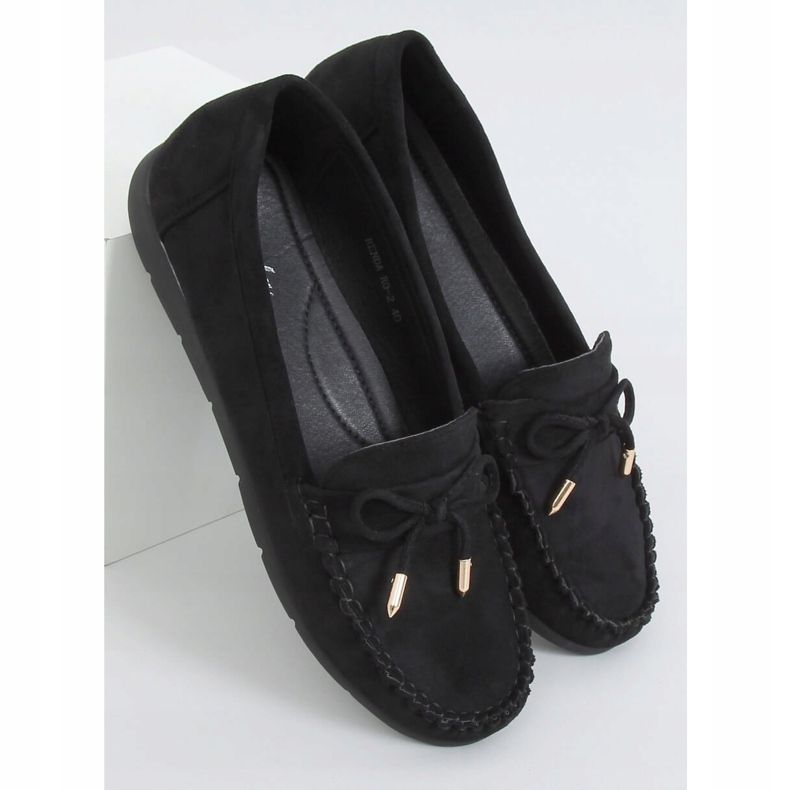 Schwarze Damen Slipper RQ-2 Black 1