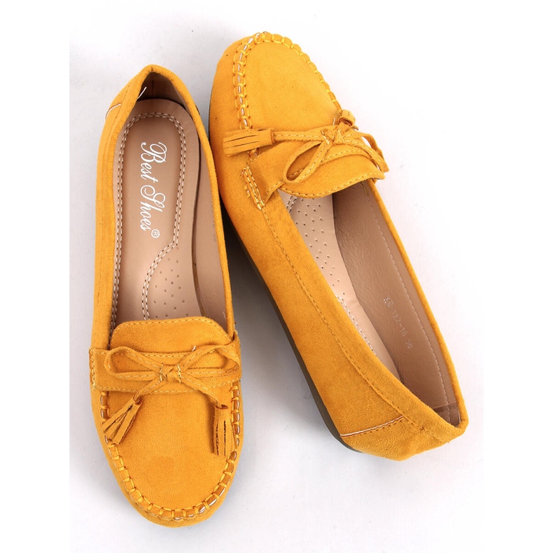 BM Honey Loafer für Damen XR-1R2 Gelb 2