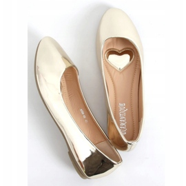 Goldlackierte Ballerinas 9988-60 Gold golden 1