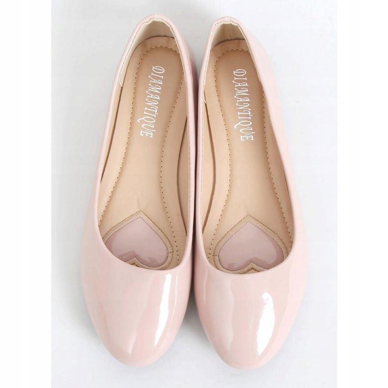 Lack-Ballerinas beige-rosa 9988-60 Nude 1