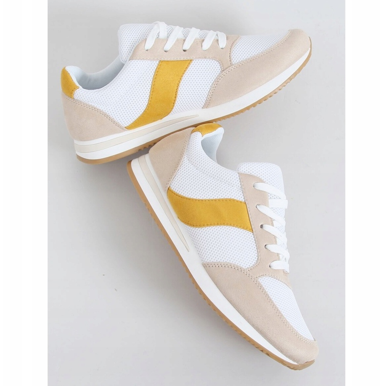 Mehrfarbige SC26 Beige Sportschuhe 1