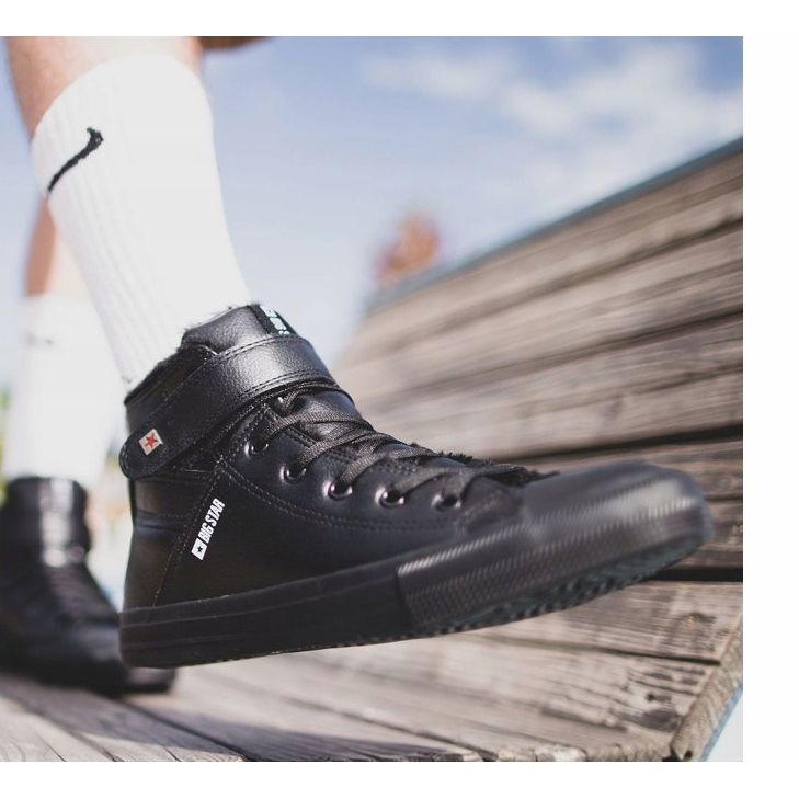 Hohe Sneakers für Herren Big Star Schwarz Y174020 1