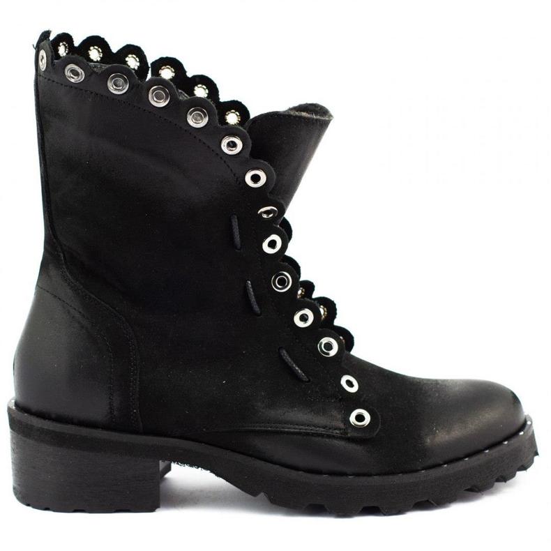 Dolce Pietro Damenstiefel isoliert 1040 schwarz 1
