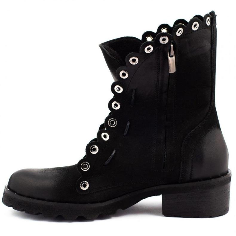 Dolce Pietro Damenstiefel isoliert 1040 schwarz 2