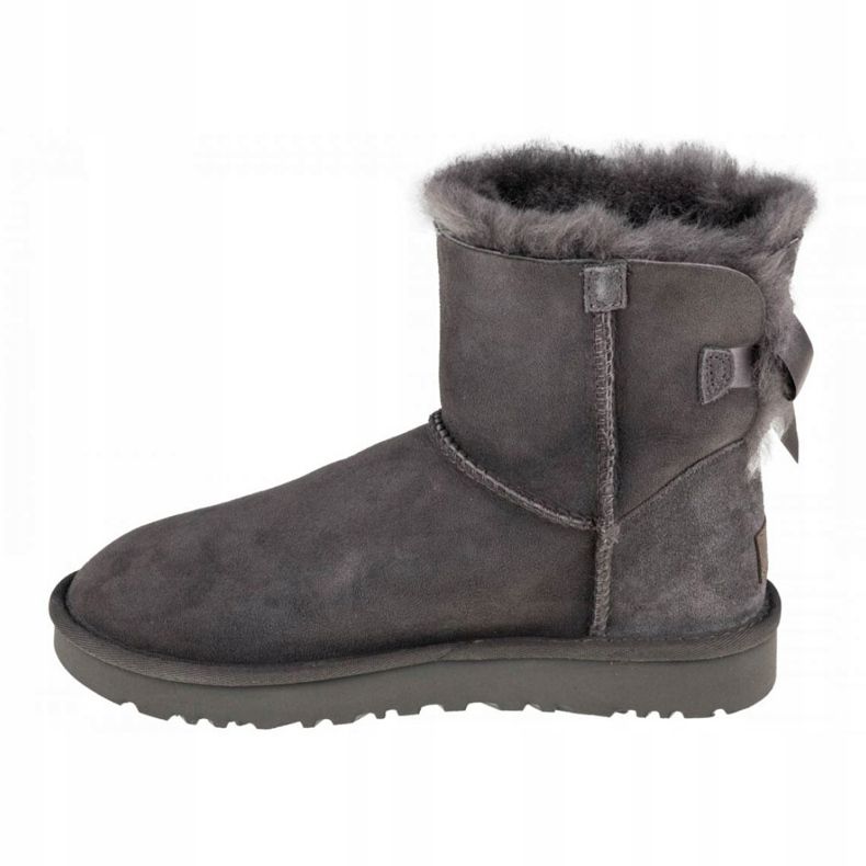 Ugg Mini Bailey Bow Ii W 1016501-GRAY Schuhe schwarz 1
