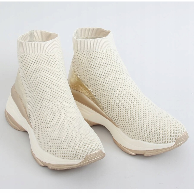 Gold HQ209 Goldene Socken Sportschuhe 1