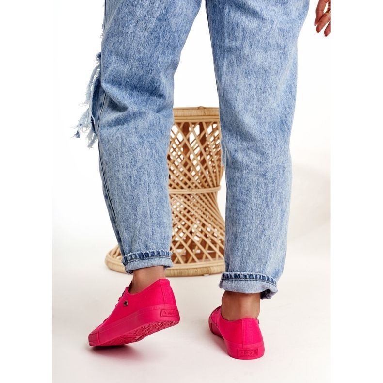 Damen Sneaker Big Star Fuchsia AA274013 rosa 1