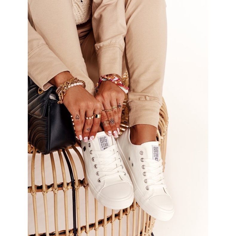 Damen Sneaker Big Star Weiß V274869 2