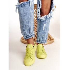Damen Sneaker Big Star Lime AA274012 gelb 1