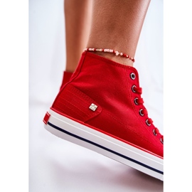 Damen Sneaker Big Star High Rot DD274334 1