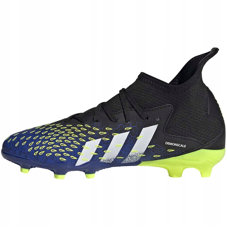 Fußballschuhe adidas Predator Freak.3 Fg Junior marine-grün FY0613 schwarz schwarz 1
