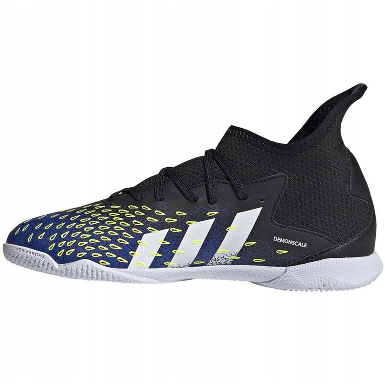 Adidas Predator Freak.3 In Junior Fußballschuhe, schwarz und marineblau FY0614 1