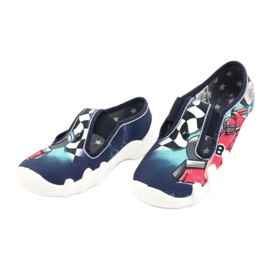 Befado Kinderschuhe 290X207 weiß rot marineblau grün 3