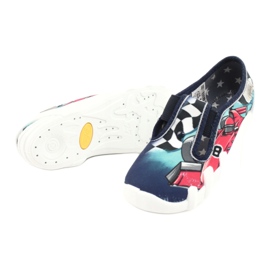 Befado Kinderschuhe 290X207 weiß rot marineblau grün 4