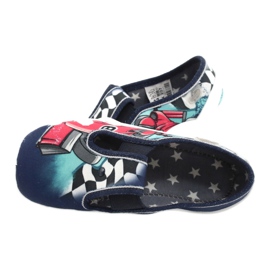 Befado Kinderschuhe 290X207 weiß rot navy blau grün 5