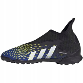 Adidas Predator Freak .3 Ll Tf Jr FY0997 Fußballschuhe schwarz, königlich schwarz 1