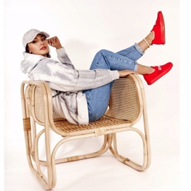 Damen Sneaker Slip-on Big Star FF274220 Rot 1