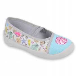 Befado Kinderschuhe 116Y271 blau grau mehrfarbig 1