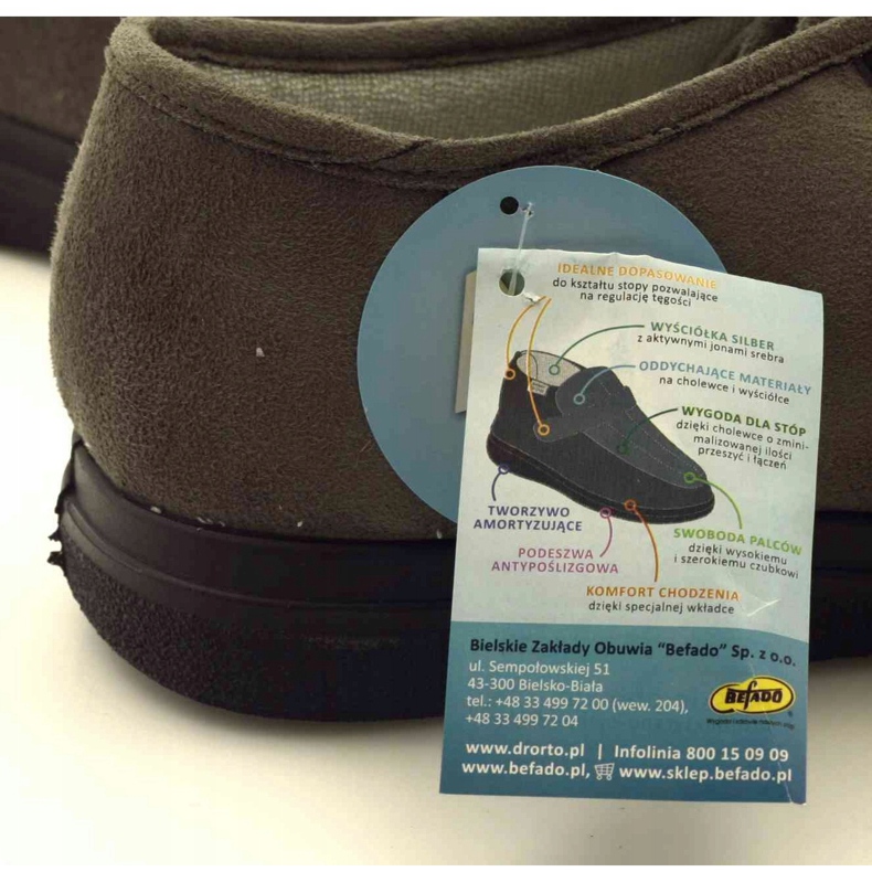 Gesundheitsschuhe für Herren Dr.Orto Befado 871M006 grau 4