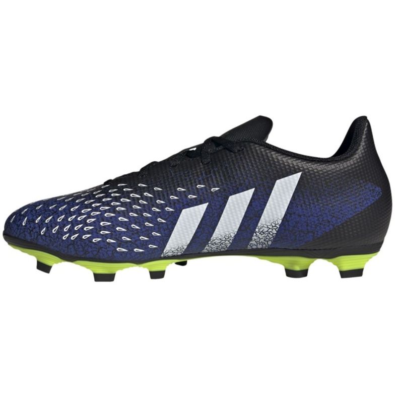 Adidas Predator Freak.4 FxG M FY0625 Fußballschuhe weiß, schwarz, royal schwarz 1