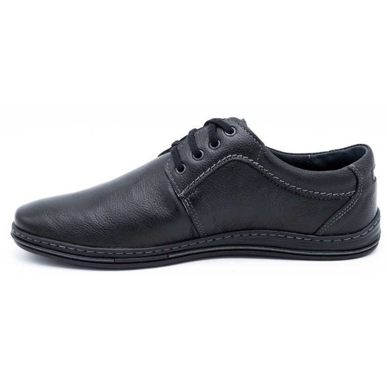 Mario Pala Schwarze Herren Schnürschuhe 674 1