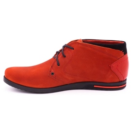 Polbut Herren Lederschuhe C37SW rot 1