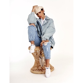 Damen Sneaker Big Star FF274245 Weiß 2