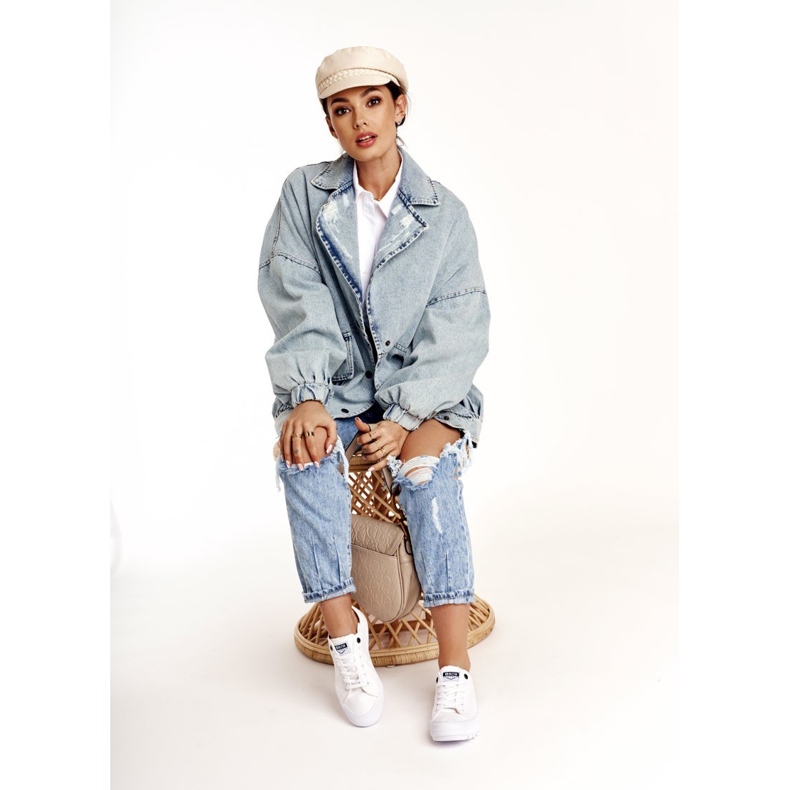 Damen Sneaker Big Star FF274245 Weiß 1