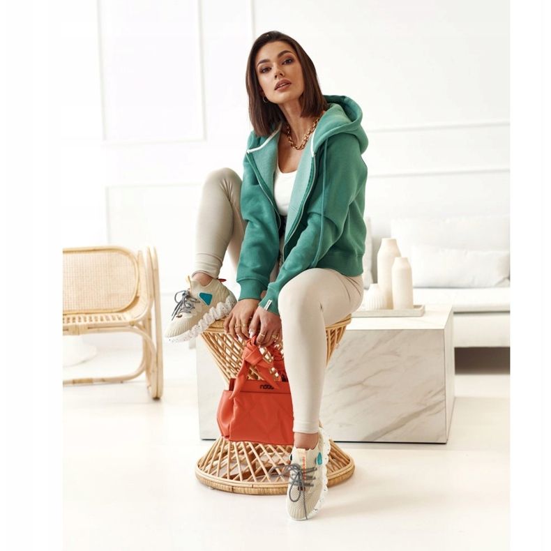 PS1 Sportsocken für Damen Beige Fashion Pioneer braun 1