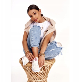 Damen Sneaker Big Star DD274892 Weiß-Rot 1