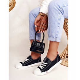 Damen Sneaker Big Star FF274085 Schwarz und Rot 1