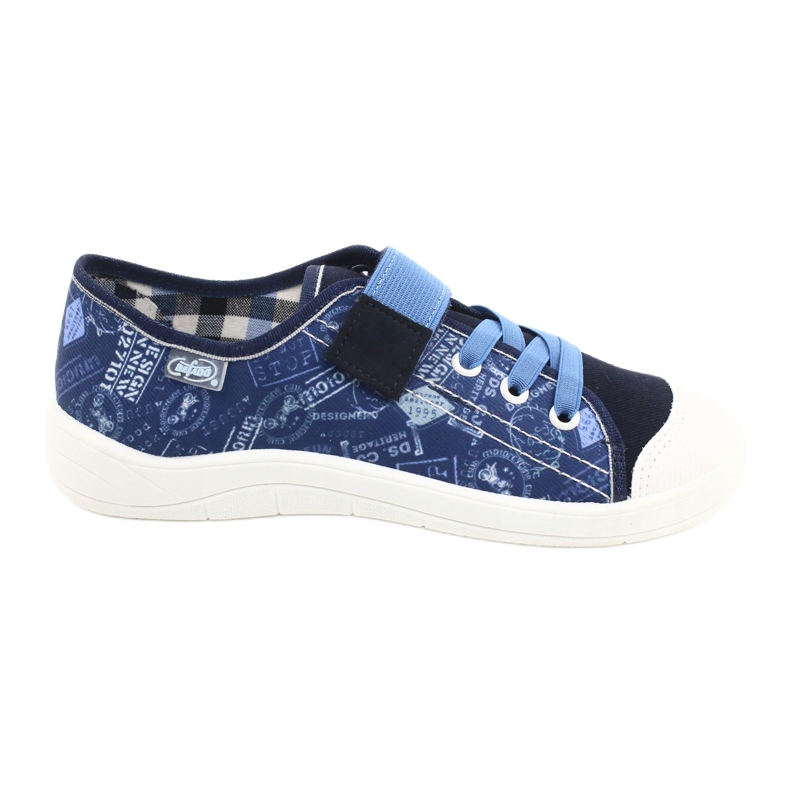 Befado Kinderschuhe 251Y132 navy blau blau mehrfarbig 1